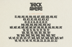Thick Amore - All Caps Ligature Serif Font Product Image 10