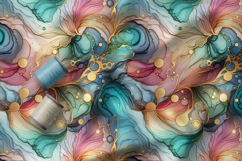 Marble Seamless Patterns, Luxury Elegant Digital Paper Product Image 2