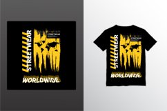 Worldwide writing design, suitable for screen printing Product Image 1