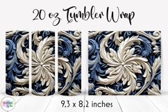 Wood Carving Tumbler Wrap Bundle | Wood Carved Ornament Product Image 20