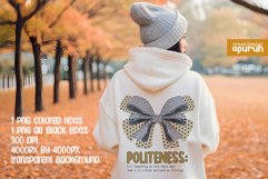 Vintage Coquette Personality Quotes Sublimation 10 Product Image 2