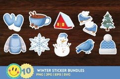 10 winter digital sticker designs