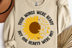Your wings were ready and SVG, Sunflower SVG Product Image 1