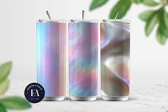 Holographic Pastel Digital Paper, Iridescent Texture Product Image 2