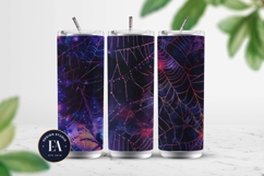 Neon Cobweb Digital Papers, Spooky texture Product Image 2