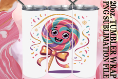 ENCHANTING SMILES 20oz TUMBLER WRAP, Cute Christmas Product Image 1