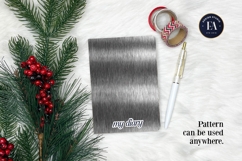 Silver Metallic Texture |Brushed Metal Background Product Image 4