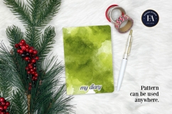 Matcha Green Tea Pattern, Matcha Aesthetic Digital Paper Product Image 4