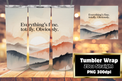 EXTRAORDINARY 20oz Tumbler Graphic , Girl Quote Product Image 1