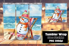Sunny Snowman Serenade: Christmas Wraps Product Image 1