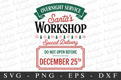 Santa&#039;s Workshop Svg | Christmas svg Product Image 1