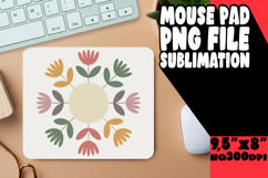 ENCHANTED mouse PAD Fun Sublimation, Flowers Product Image 1