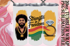 JOYFUL ESCAPE 20oz TUMBLER WRAP, Juneteenth Product Image 1