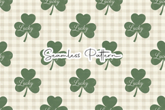 Lucky Shamrock Plaid Seamless Pack - Leprechaun &amp; Clovers Product Image 5