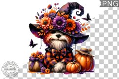 Halloween Dog Sublimation - Clipart PNG Design Product Image 1