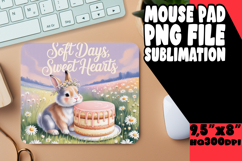 Whimsical Mouse Pad Design PNG, Girl Quote Product Image 1