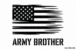 USA Army Brother svg | 4th of july Svg | Svg Cut Files Product Image 1
