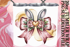 PLAYFUL DREAMS 20oz TUMBLER WRAP, Easter Bow Product Image 1