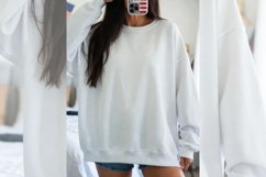 4th Of July Sweatshirt Model Mockup Product Image 2