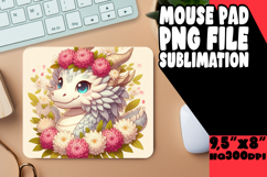 ENCHANTED mouse MAT Gift Inspiration, Dragon Product Image 1
