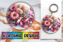 Enchanted Circle Coaster Designs, Flowers Product Image 1