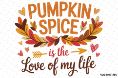 Pumpkin Spice Svg | Halloween Svg | Svg Cut Files Product Image 1