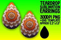 Artistic Teardrop Design for DIY , Mandala Product Image 1