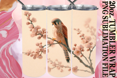 Radiant spirits 20oz tumbler wrap, Birds Product Image 1