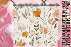 Vibrant Flower Fantasy Tumbler, Spring Beauty Product Image 1