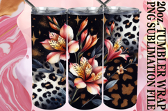 SWEET SERENITY 20oz TUMBLER WRAP, Leopard Prints Product Image 1