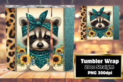 GREAT GIFT: 20oz Tumbler PNG , Cute Animals Product Image 1