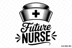 Future Nurse Svg | Nurse Svg | Svg Cut Files Product Image 1