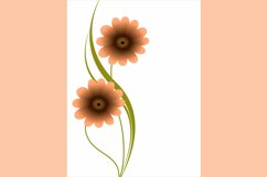 Floral background with gerbera.