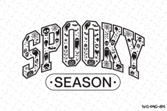 Spooky Season Svg | Halloween Svg | Svg Cut Files Product Image 1