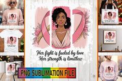 Cheerful PNG Designs for TSHIRTS, Cancer Product Image 1