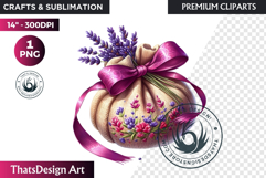 Lavender Clipart PNG, Purple flower arrangement sublimation Product Image 1