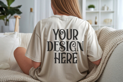 Seafoam Comfort Colors C1717 Shirt Mockup, CC 1717 T-shirt C Product Image 1