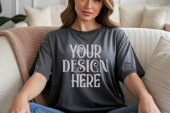 Pepper Comfort Colors 1717 T-shirt Mockups,1717 Mockups Product Image 1