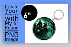 Lovely Round Design Car Coaster Artwork , Horror Halloween Product Image 1