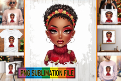 RADIANT Tote Bag Magic Ideas, Afro Girl Product Image 1