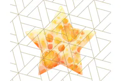 Cute Puffy Star Clipart PNG, 3D Glossy Pastel Stars Clip Art Product Image 3