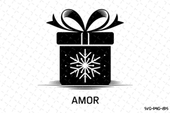 Christmas Gift Svg | Christmas Svg | Svg Cut Files Product Image 1