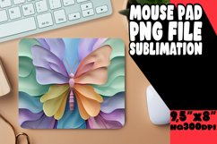 Colorful Spring Symphony Sublimation Mouse Pad - 3D Product Image 1