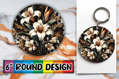 Joyful Ornaments Round Style, Leopard Prints Product Image 1