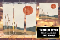 Boho Tumbler Wrap - Simple Modern Look 20oz Product Image 1