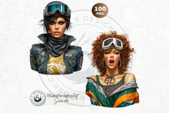 Alpine Winter Sports Fashion and Cabin Clipart PNG Set Product Image 8