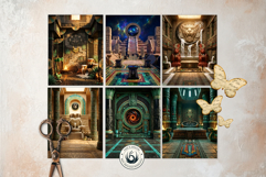 Aztec Temple Backdrops, Ancient Mythology Backgrounds Product Image 11