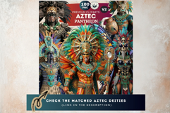 Aztec Temple Backdrops, Ancient Mythology Backgrounds Product Image 14