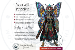 Aztec Deities Pantheon Cliparts | Ancient Mythology gods PNG Product Image 2