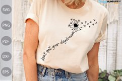 Don't Quit Your Day Dream SVG Cut Files/ Funny Quote SVG Product Image 1